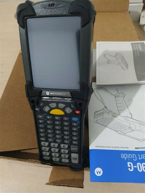 motorola mc9090-g handheld computer barcode scanner rfid reader|zebra mc9090 g.